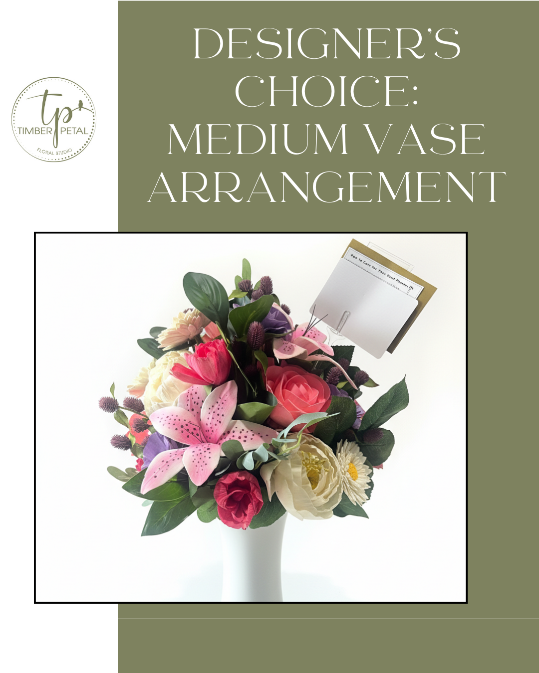 Designers Choice - Medium Vase Arrangement