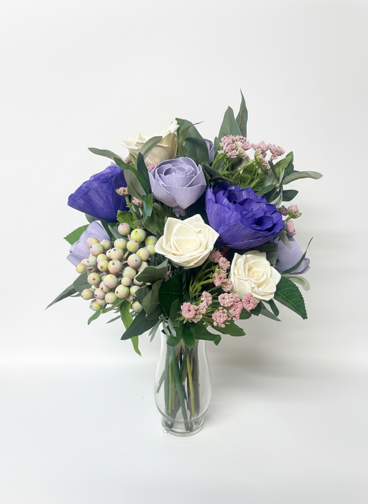 Purple Vase Arrangement