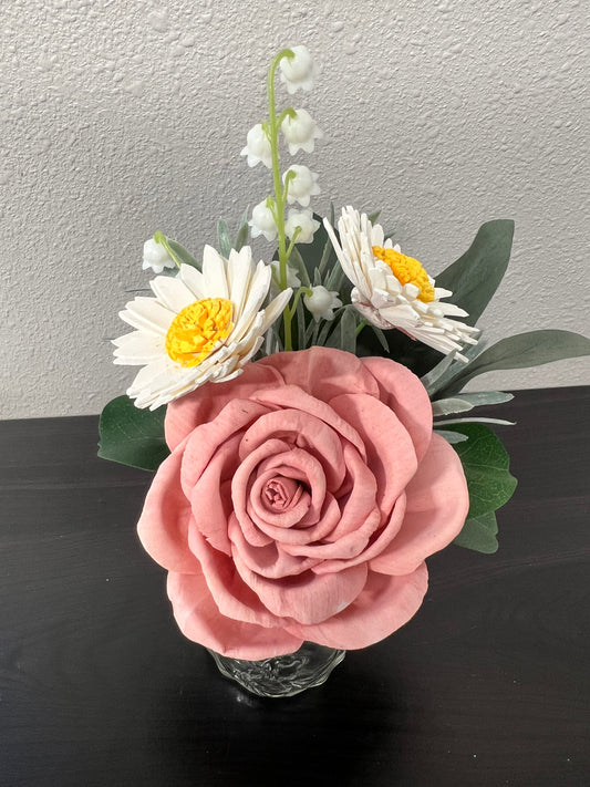 Petite Bud Vase - Dusty Rose